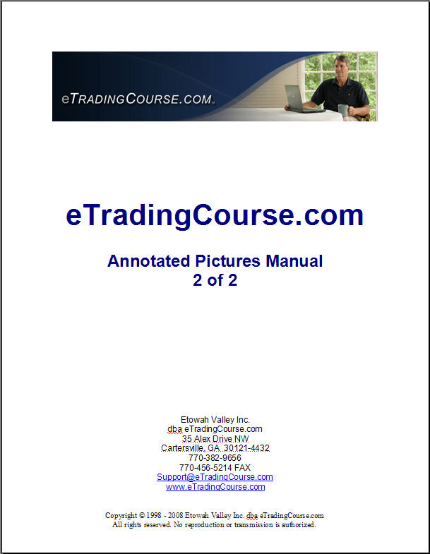 eTradingCourse Annotated Chart Pictures Manual 2 of 2